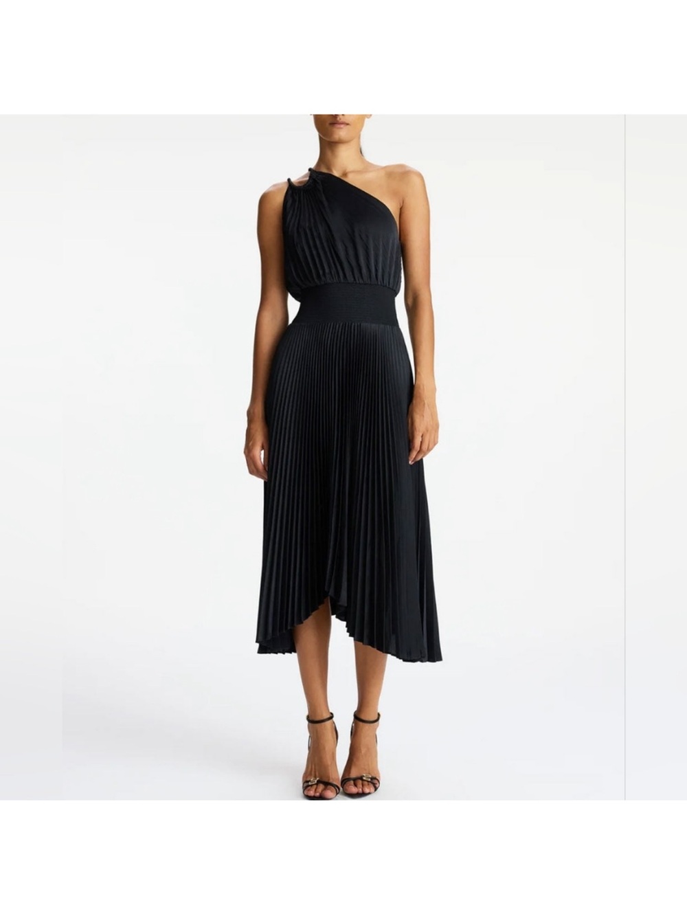 ALC RUBY PLEATED DRESS - Picture 1 of 7
